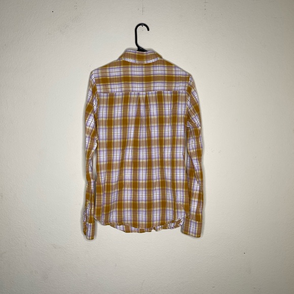 RVCA Woman’s Button Up Flannel Design Size L - Picture 4 of 11